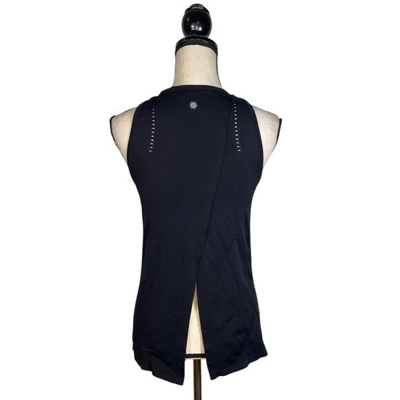 Athleta Foothill Seamless Tank Top - Black    Size: XXS - Picture 6 of 7